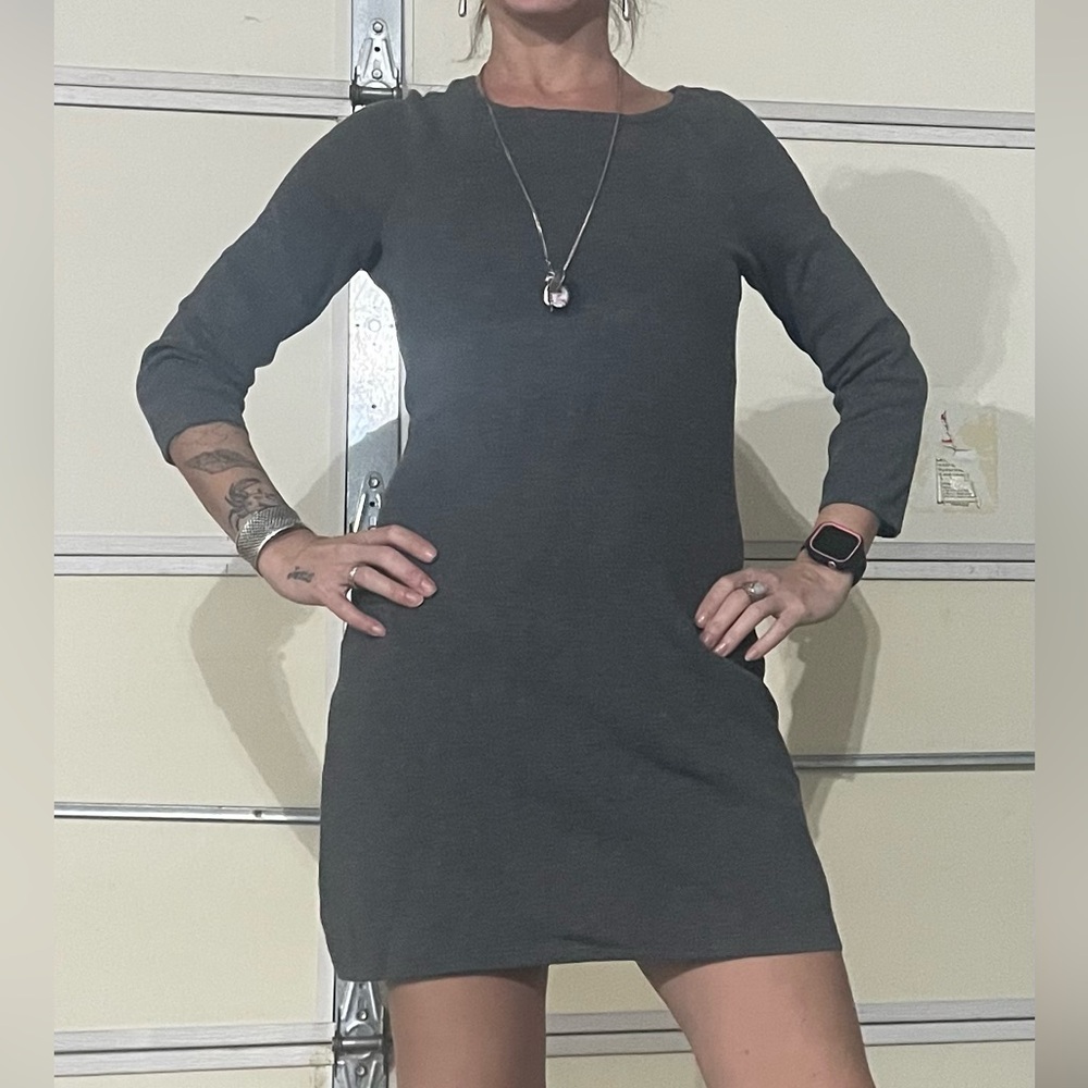 Gray dress